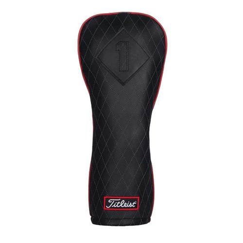 Titleist Jet Black Leather Headcover - Primary Image