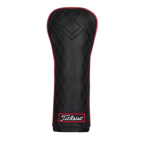Titleist Jet Black Leather Headcover - Primary Image