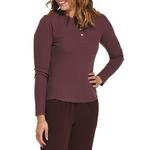 Women's Fundamental Coast PCH Waffle Knit Long Sleeve Henley - Thumbnail 2 of 3