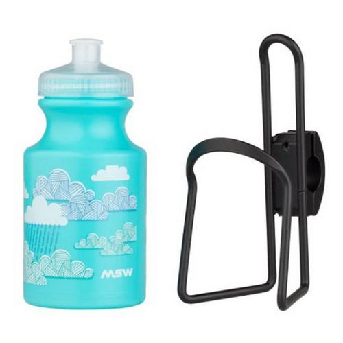 Kids MSW Handlebar-Mounted Water Bottle and Cage Kit - Primary Image