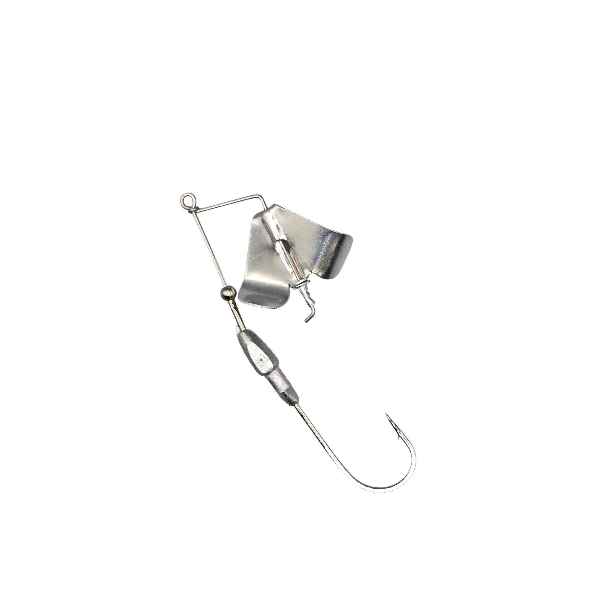 Silver - Brazalo Wee-Whacker Buzzbait