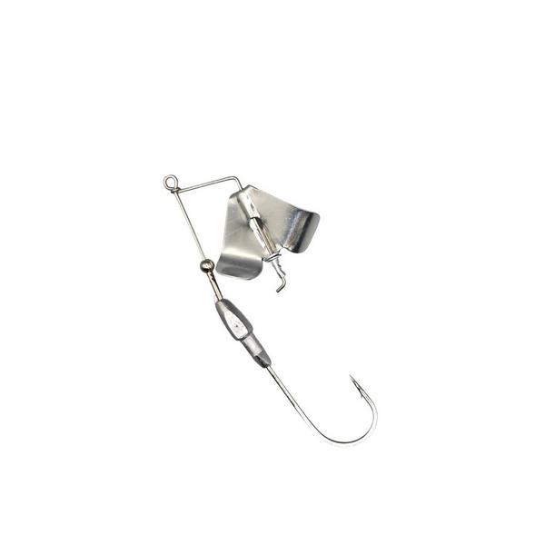 Brazalo Wee-Whacker Fishing Buzzbait 3/16oz Silver