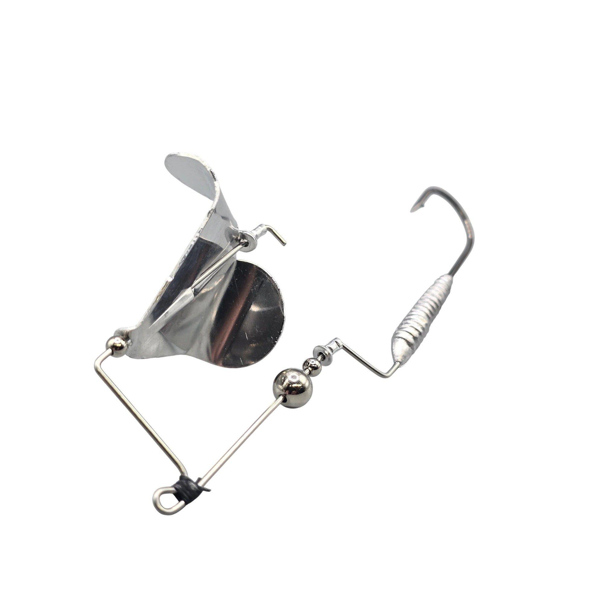 Silver - Brazalo Schlapper Pro Bushwhacker Buzzbait