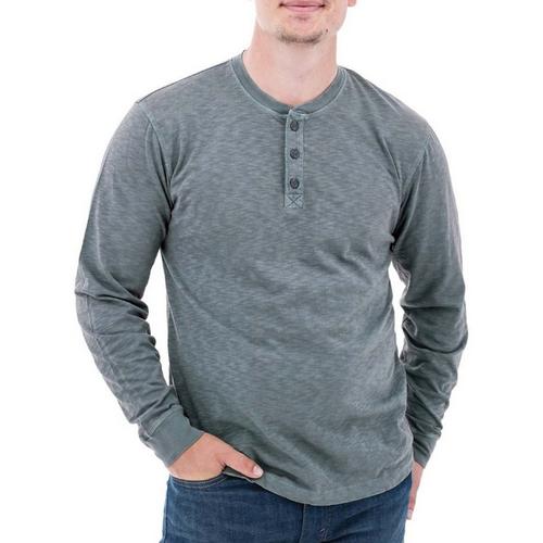 Men's Old Ranch Kayce Long Sleeve Henley - Primary Image