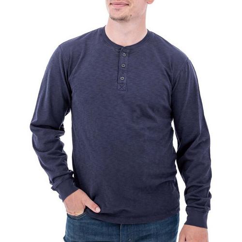 Men's Old Ranch Kayce Long Sleeve Henley - Primary Image