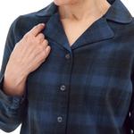 Women's Old Ranch Plaid Night 24 Long Sleeve Button Up Shirt - Thumbnail 2 of 4