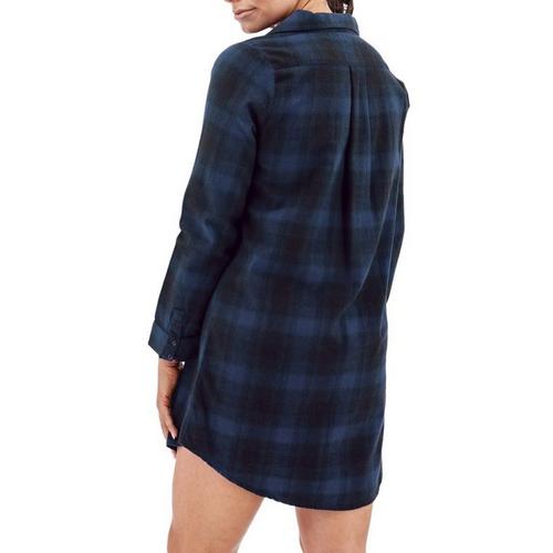 Women's Old Ranch Plaid Night 24 Long Sleeve Button Up Shirt - Primary Image