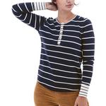 Women's Aventura Nicole Long Sleeve Henley - Thumbnail 4 of 5
