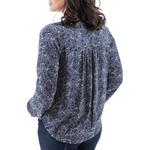Women's Aventura Autumn Long Sleeve V-Neck Blouse - Thumbnail 4 of 4