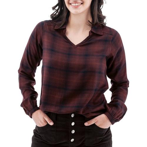 Women's Aventura Eve Popover Long Sleeve Blouse - Primary Image