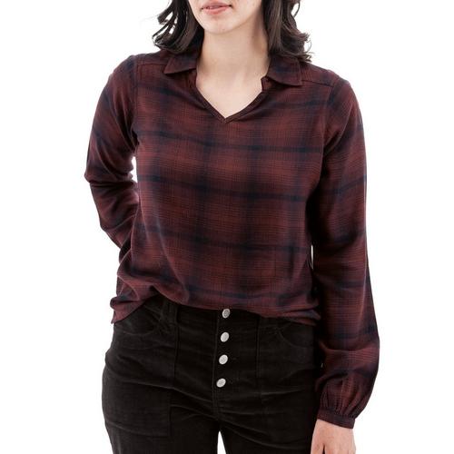 Women's Aventura Eve Popover Long Sleeve Blouse - Primary Image