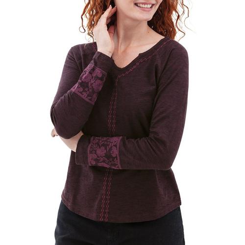 Women's Aventura Crispin Long Sleeve V-Neck T-Shirt - Primary Image