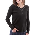 Women's Aventura Nevis Long Sleeve Henley - Thumbnail 2 of 4
