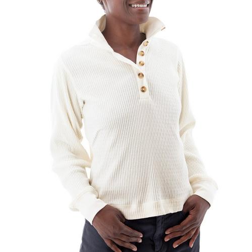 Women's Aventura Grace Long Sleeve Henley - Primary Image