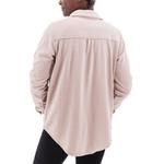 Women's Aventura Luscious Solid Long Sleeve Button Up Shirt - Thumbnail 4 of 4