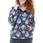 Women's Aventura Equinox Print Fleece 1/4 Snap Pullover - Thumbnail 2 of 5