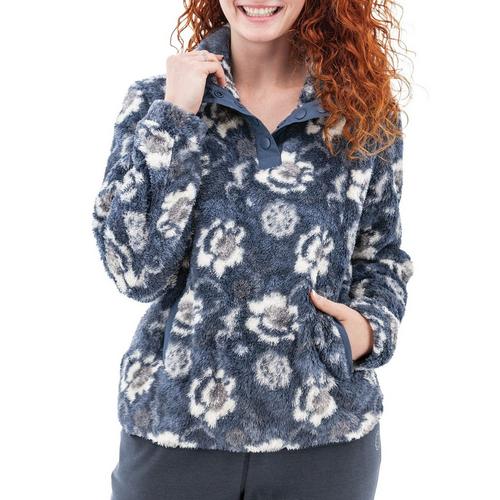 Women's Aventura Equinox Print Fleece 1/4 Snap Pullover - Primary Image
