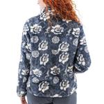Women's Aventura Equinox Print Fleece 1/4 Snap Pullover - Thumbnail 5 of 5
