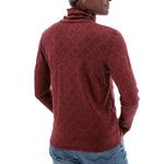 Women's Old Ranch Mariela Print Turtleneck Pullover Sweater - Thumbnail 4 of 4