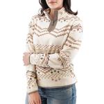 Women's Old Ranch Lucy Print 1/4 Zip Pullover - Thumbnail 3 of 4