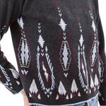 Women's Old Ranch Diamond Pullover Sweater - Thumbnail 3 of 4
