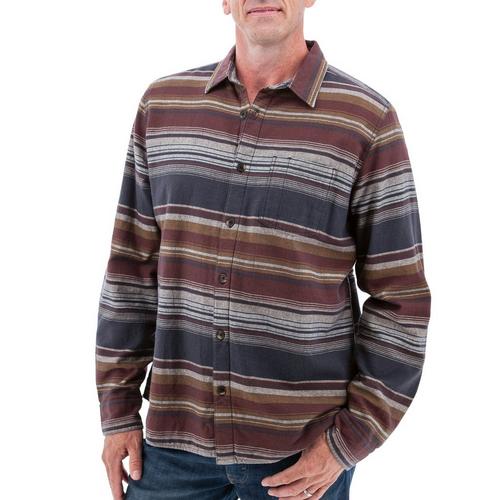 Men's Old Ranch Trevor Long Sleeve Button Up Shirt - Primary Image