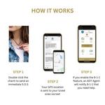 invisaWear Star Burst Charm Necklace - Thumbnail 7 of 9