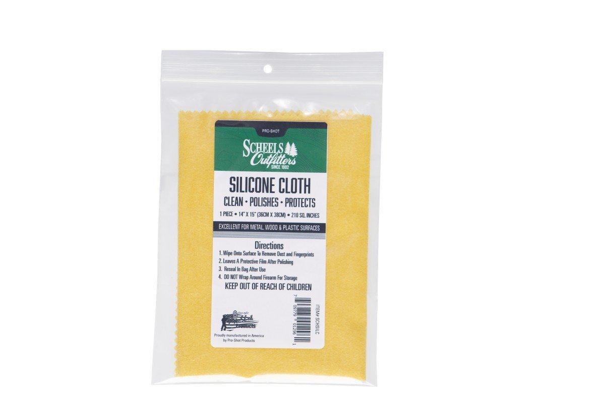 Scheels Silicone Cleaning Cloth - Pro-Shot