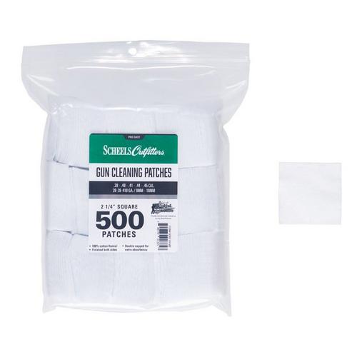 Scheels Outfitters 100% Cotton Flannel Square Cleaning Patches - Primary Image