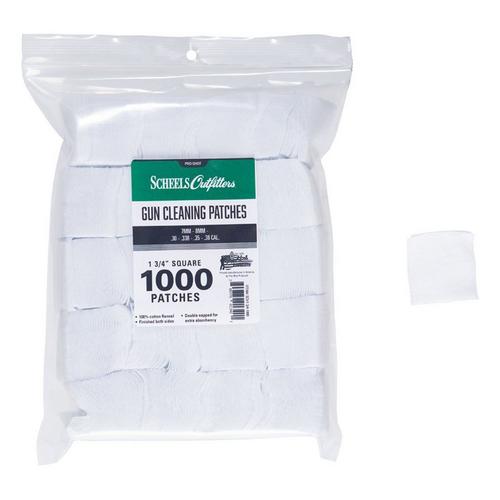 Scheels Outfitters 100% Cotton Flannel Square Cleaning Patches - Primary Image