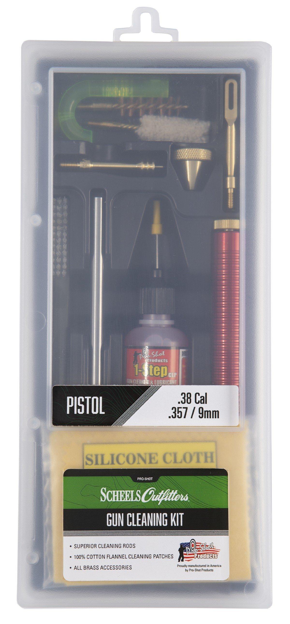 Scheels Outfitters 9MM .357 .38 Cal Classic Cleaning Kit - Scheels Outfitters
