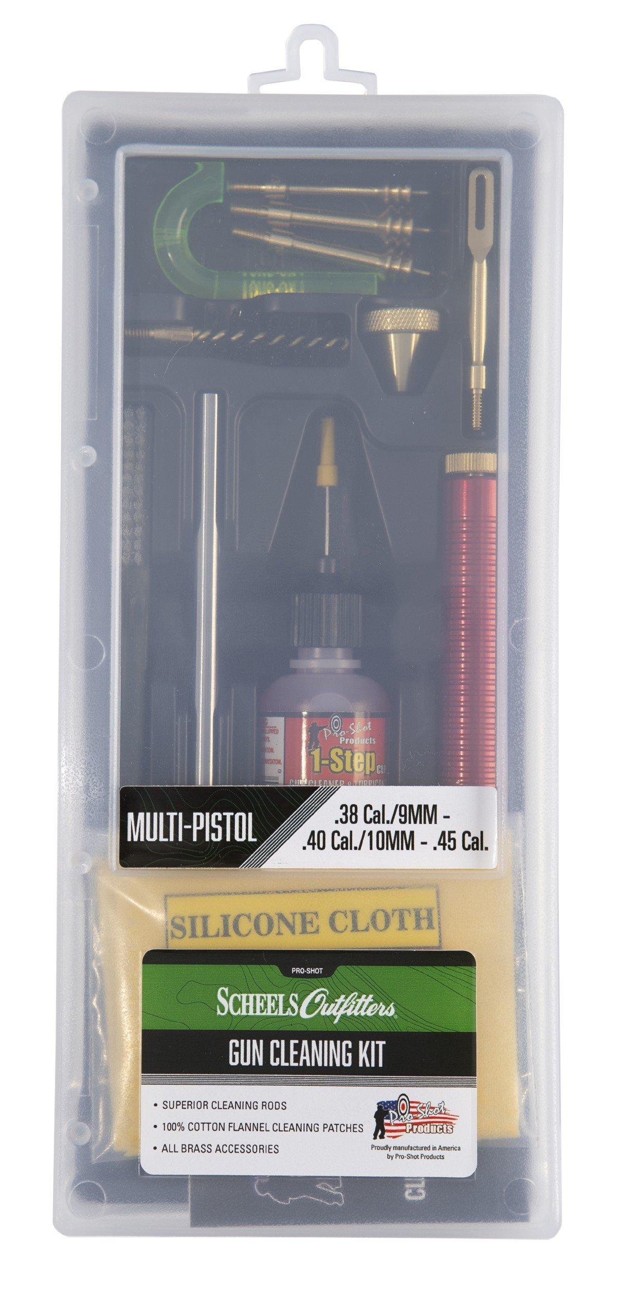 Pro Shot Classic Box Kit .38- .45 Cleaning Kit - Pro-Shot