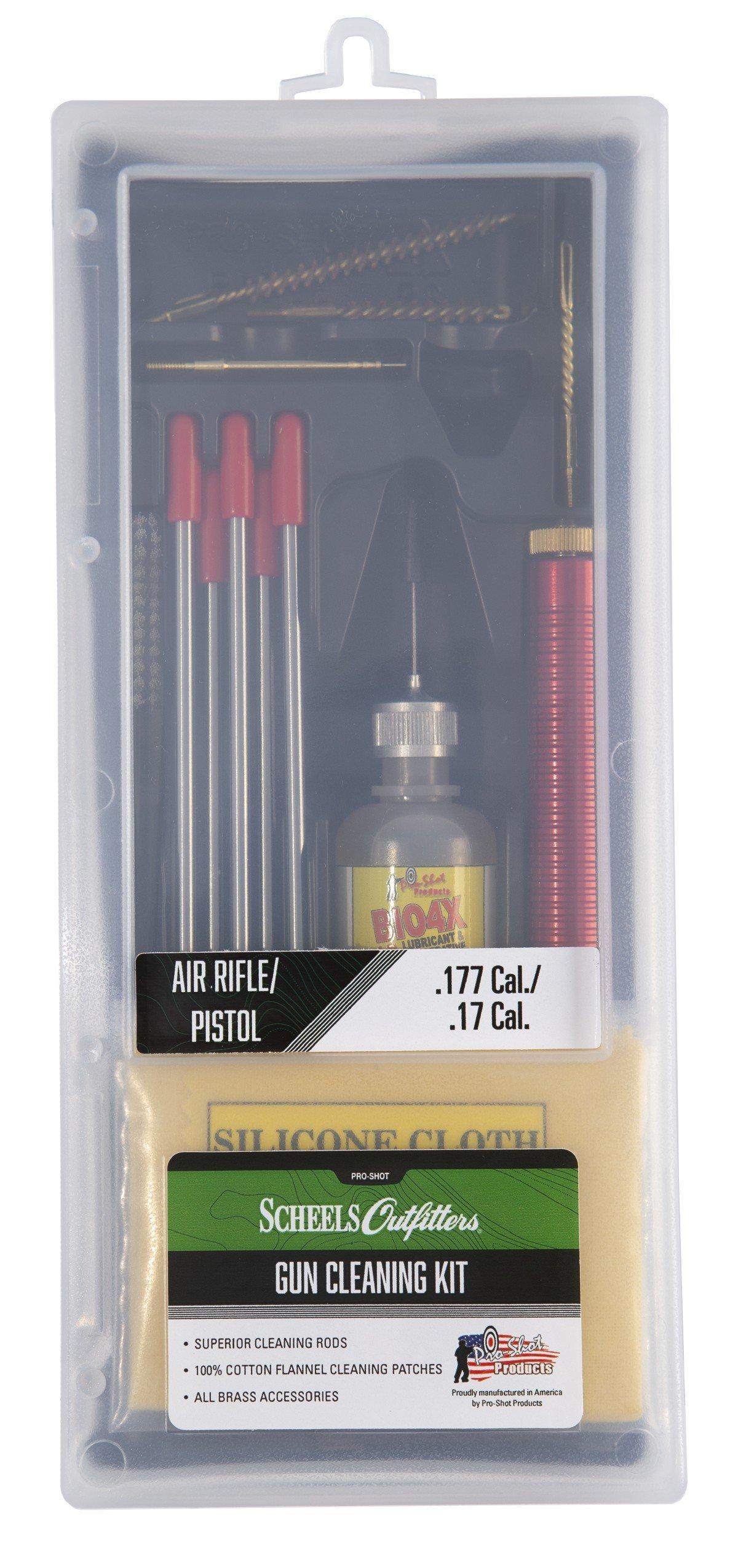 19 Scheels Outfitters .177 Air Rifle Pistol .17 Cal BX Cleaning Kit - Scheels Outfitters