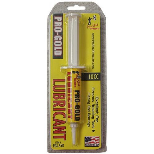 Pro-Shot Pro Gold Lube 10cc Syringe - Primary Image