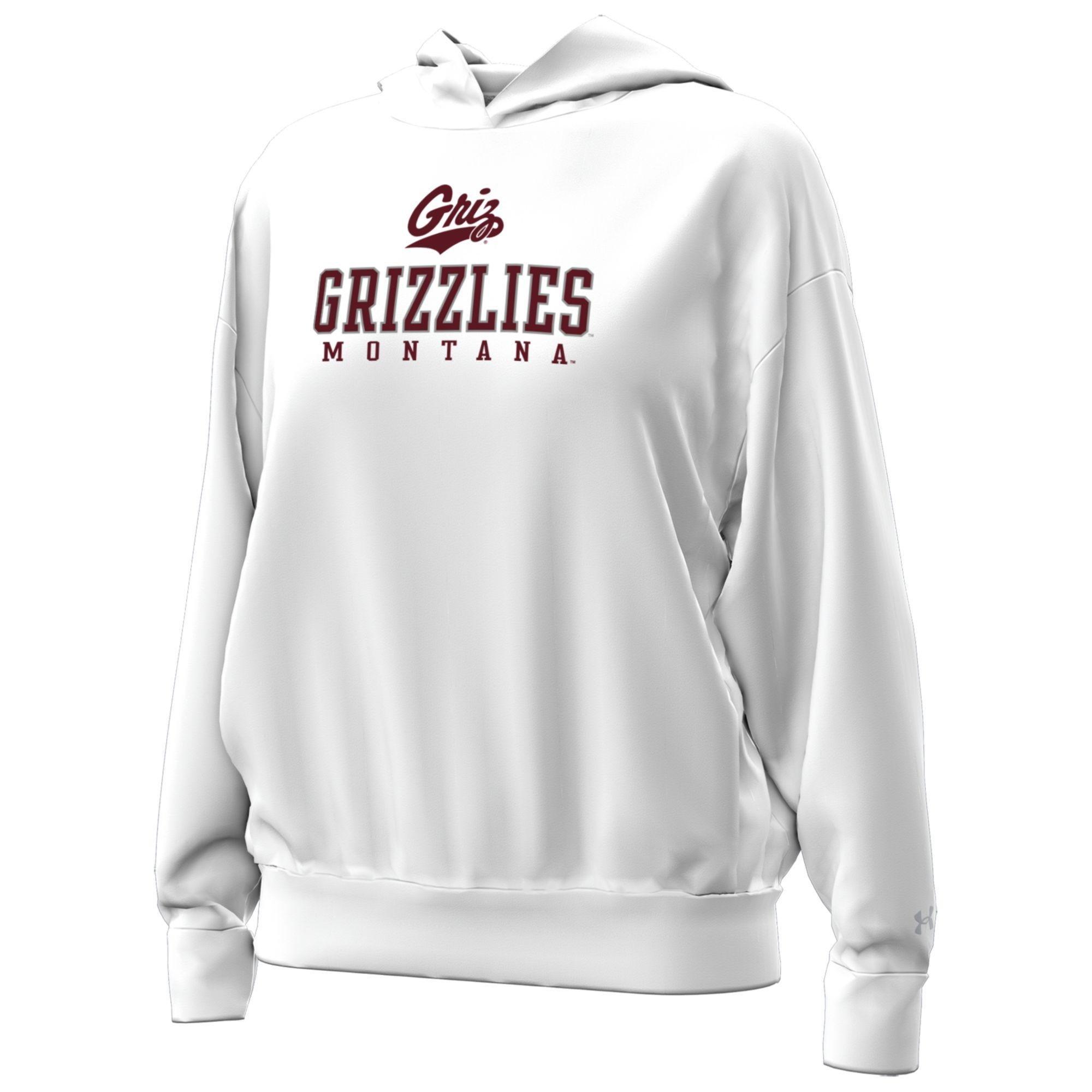 Under Armour Women's Montana Grizzlies F25 Essential Fleece Hoodie