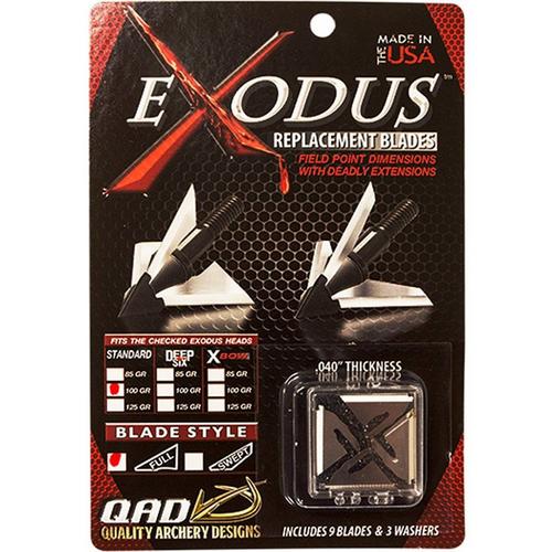 QAD Exodus Replacement Broadhead Blades - Primary Image