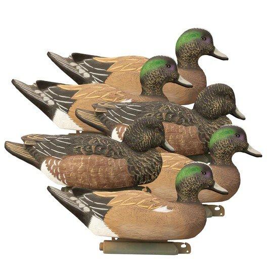 Higdon Battleship Wigeon Duck Decoys 6 Pack - Higdon