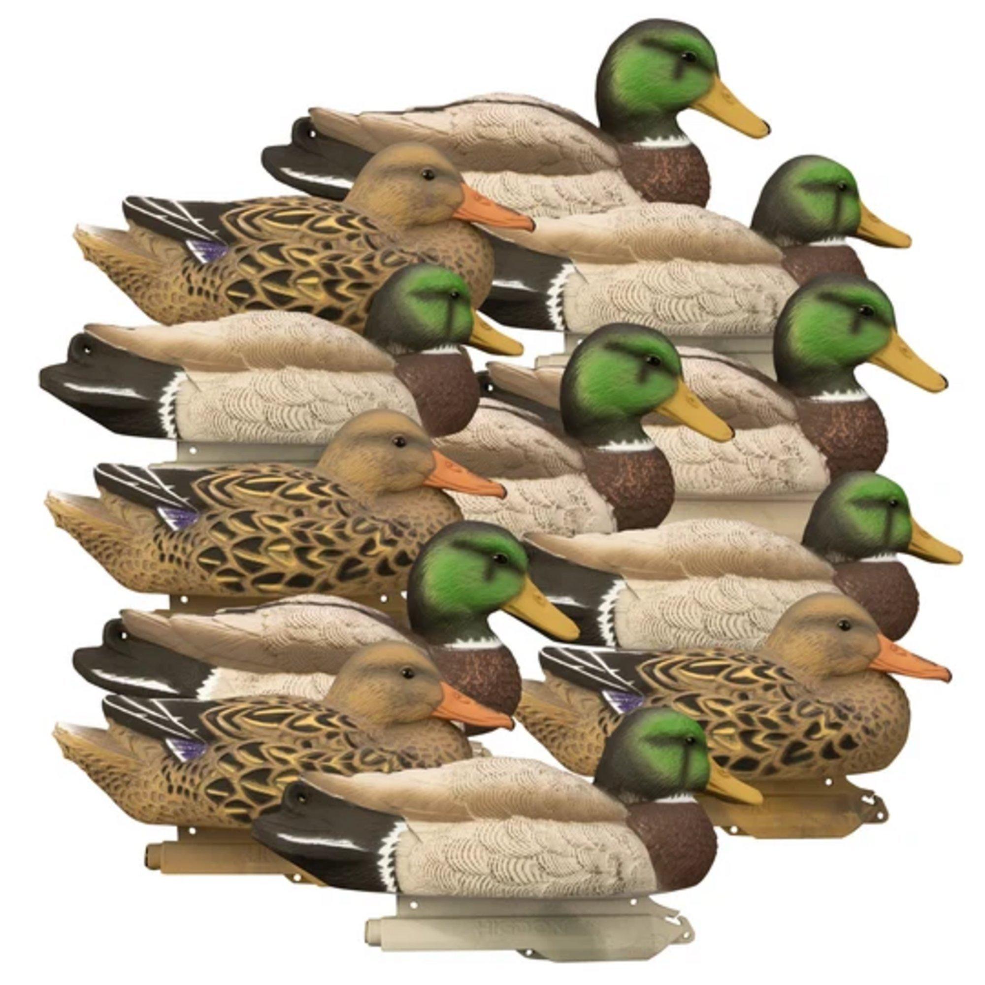 Higdon Standard Mallard Foam Filled 12 pk Decoys - Higdon
