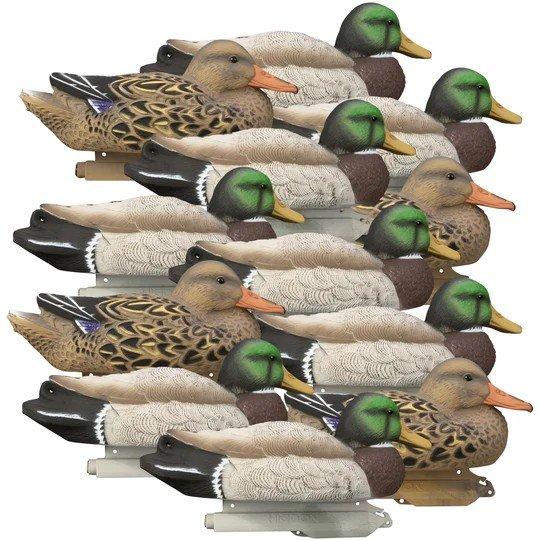 Higdon Standard Mallard Duck Filler Decoy 12 Pack - Higdon