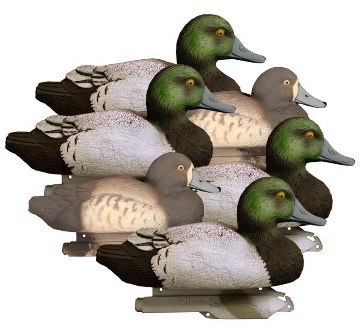 Higdon Standard Bluebill Duck Decoys 6 Pack