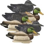 Higdon Standard Powers' Pack, Foam Filled, 3 Mallard Drakes, 3 Black Ducks (6 pk) - Thumbnail 1 of 2