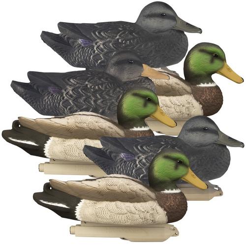 Higdon Standard Powers' Pack, Foam Filled, 3 Mallard Drakes, 3 Black Ducks (6 pk) - Primary Image
