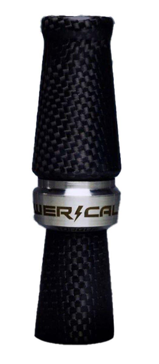 Power Calls Torque CTi, Black (Carbon Fiber / Titanium Toneboard) Double Reed Duck Goose Call - Power Calls