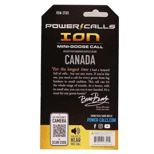 Power Calls Ion Battleship Gray Poly Goose Call - Primary Image