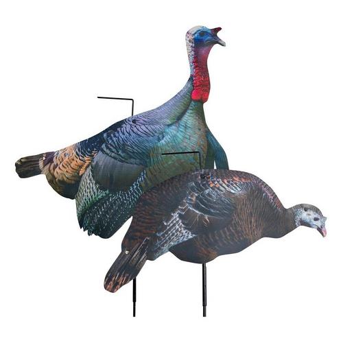 Higdon Flex Turkey Tom and Hen Sihouette Turkey Decoy - Primary Image