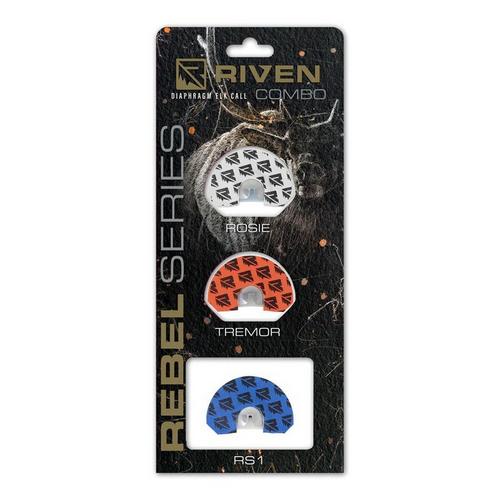 Riven Rebel Series Diaphram Elk Calls 3 Pack Elk Call - Primary Image