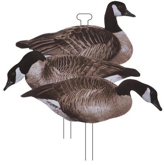 Higdon FLATS Canada Goose Silhouette Decoys 12 Pack - Higdon