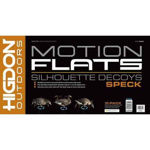 Higdon FLATS Specklebelly Goose Motion Silhouette Decoys 12pk - Primary Image