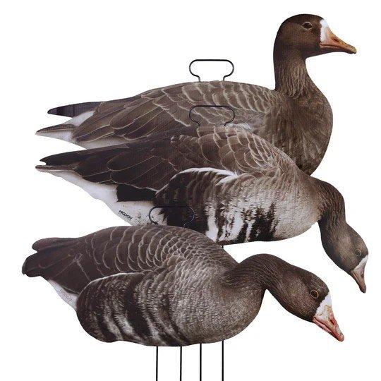 Higdon FLATS Specklebelly Silhouette Decoys 12 Pack - Higdon
