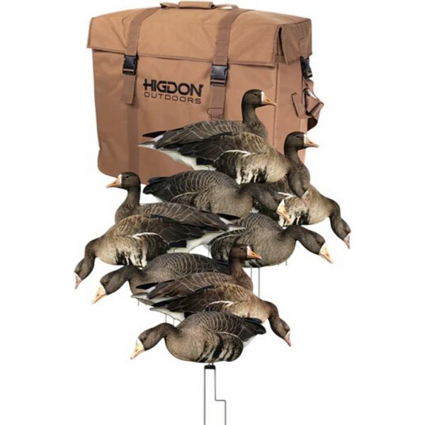HIGDON Flats Specklebelly Motion Combo Pack Silhouette Decoys